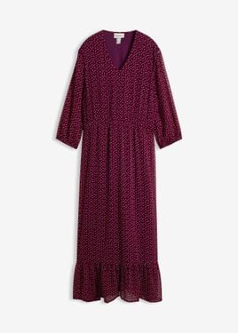 bonprix Abito Lungo - Rosso