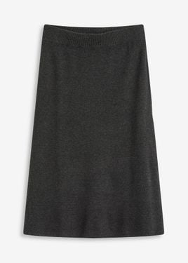 bonprix Gonna Di Maglia Svasata - Nero