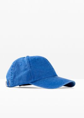 bonprix Cappello Con Visiera - Blu