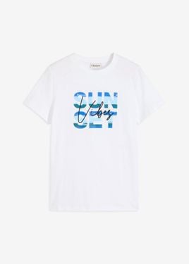 bonprix T-Shirt - Blu