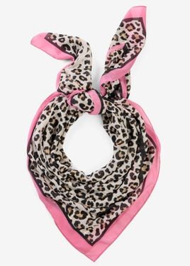 bonprix Foulard Con Stampa Leopardata - Rosa