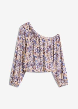 bonprix Maglia Monospalla - Neutro