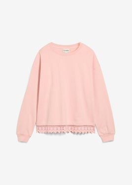 bonprix Felpa Con Inserto - Rosa