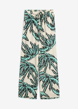 bonprix Pantaloni Larghi - Verde