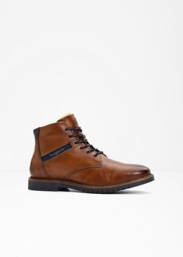 bonprix Stivaletti Stringati Bugatti - Marrone