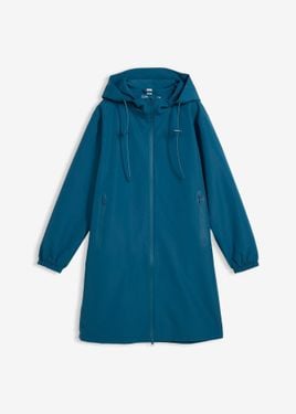 bonprix Giubbotto Impermeabile Leggero Con Borsa A Tracolla - Blu