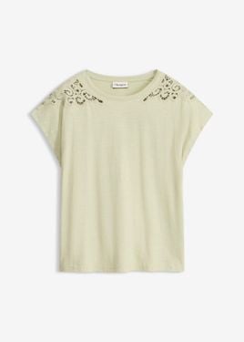 bonprix Maglia Con Dettagli - Verde