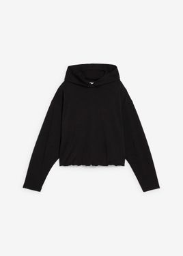 bonprix Felpa Con Cappuccio - Nero