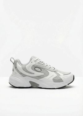 bonprix Chunky Sneaker Fila Con Suola Leggera - Bianco