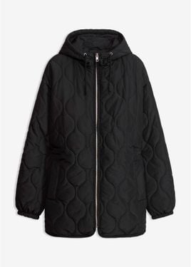 bonprix Giacca Trapuntata Leggera - Nero