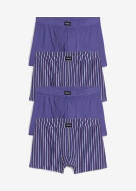 bonprix Boxer Aderenti (Pacco Da 4) - Viola