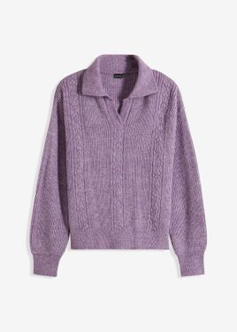 bonprix Maglione - Viola