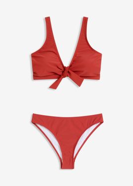 bonprix Bikini Con Laccetto (Set 2 Pezzi) - Rosso