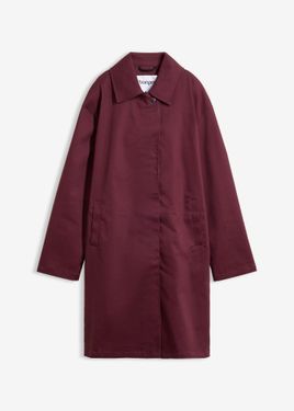 bonprix Trench Oversize Idrorepellente - Rosso