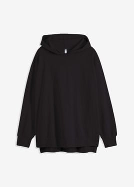 bonprix Felpa Con Cappuccio - Nero