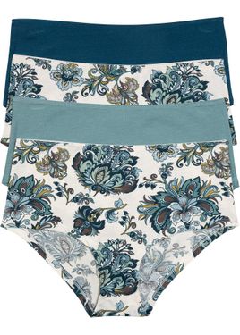 bonprix Panty Alto (Pacco Da 4) - Blu