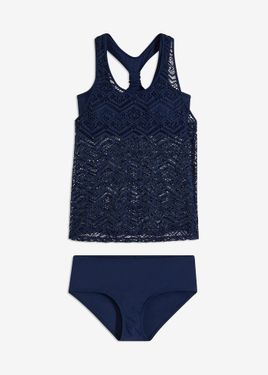 bonprix Tankini - Blu