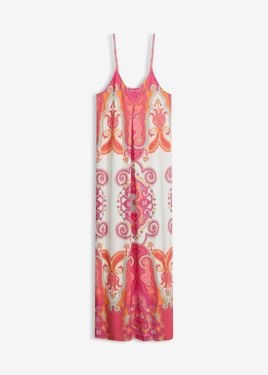 bonprix Abito Lungo - Rosso