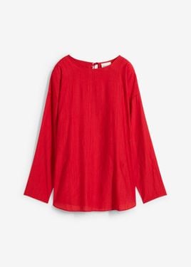 bonprix Tunica Oversize - Rosso