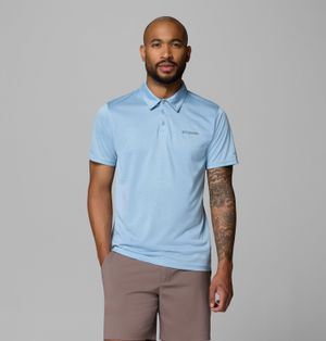 Columbia Columbia Hike Technical Polo - Blue