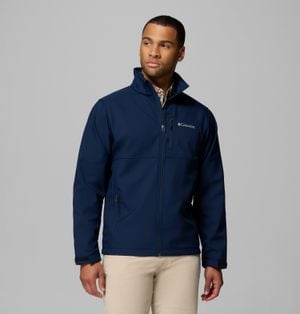 Columbia Ascender Softshell Jacket, Collegiate Navy, Xx-large (us) - Blue
