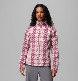 Columbia S Benton Springs Printed Full Zip - Red