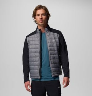 Columbia Columbia Tech Insulated Hiking Softshell Jacket - Grey
