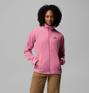 Columbia S Benton Springs Full Zip Fleece Jacket - Pink