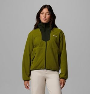Columbia S Sequoia Grove Full Zip Fleece Jacket - Green