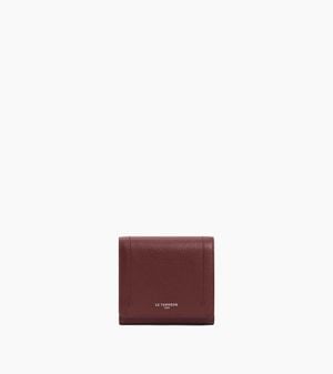 Le Tanneur Louison Wallet With Flap - Purple