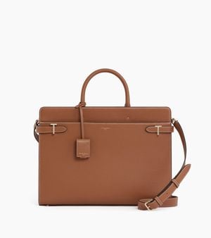 Le Tanneur Emilie Briefcase - Brown