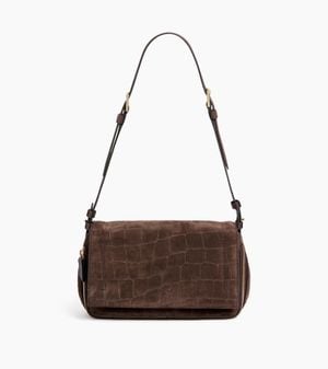 Le Tanneur Aurore Small Crossbody Bag - Brown