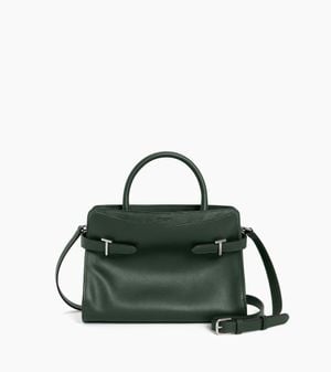 Le Tanneur Emie Medium Handbag - Green