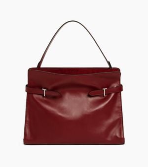 Le Tanneur Emie Maxi Shoulderbag - Red
