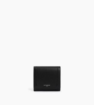 Le Tanneur Louison Wallet With Flap - Black