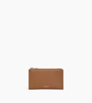 Le Tanneur Albertine Zipped Key Case - Brown