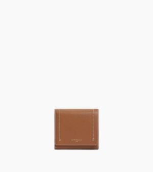 Le Tanneur Louison Wallet With Flap - Brown