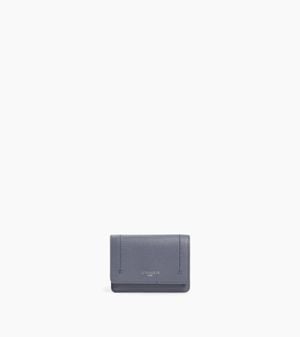 Le Tanneur Louison Card Holder With Flap - White