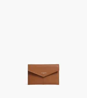 Le Tanneur Paulette Clutch Envelope - Brown