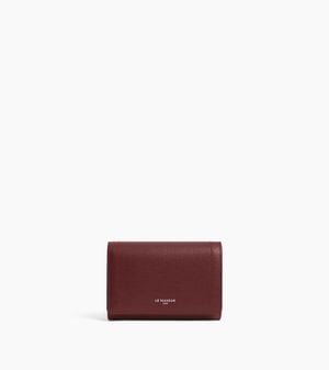 Le Tanneur Louison Wallet With Flap - Purple