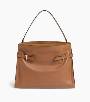 Le Tanneur Emie Maxi Shoulderbag - Brown