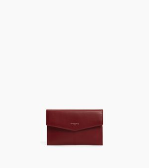 Le Tanneur Charlotte Envelope Pouch - Red