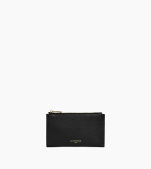 Le Tanneur Albertine Zipped Key Case - Black