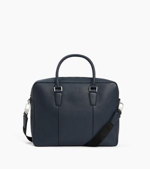 Le Tanneur Marceau 15" Medium Model Document Case - Blue