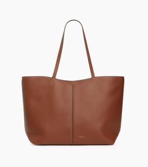 Le Tanneur Hortense Large Tote Bag - Brown