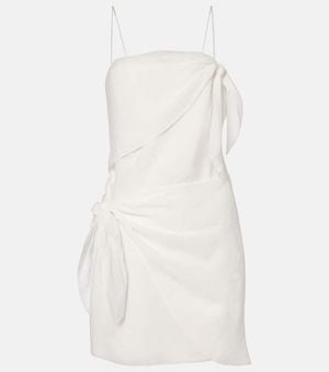 SIR. Rosalia Wrap Dress - White