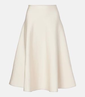 The Row Falda Midi Harley De Punto - Blanco