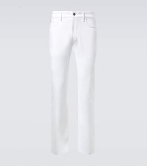 Loro Piana Jean Droit Quarona - Blanc