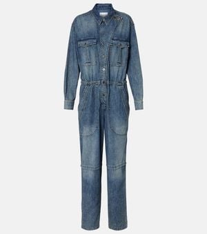 Isabel Marant Jumpsuit Aus Denim - Blau