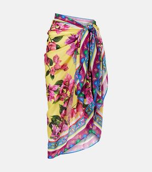 Dolce & Gabbana Pareo Aus Baumwolle - Weiß